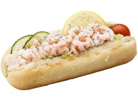 Nattmacka-Räkbaguette